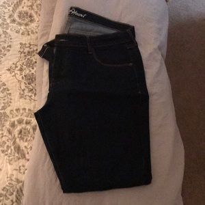 Dark old navy jeans